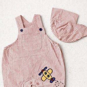 VINTAGE SMALL STEPS ROMPER 100% COTTON